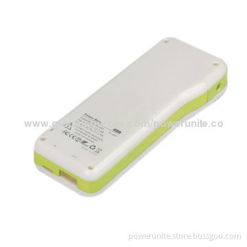 Fashionable Portable Lithium-ion Power Bank with 5,200mAh Capacity